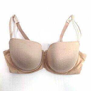 Soma Cooling Balconette Bra 40DD Warm Amber Nude Underwire